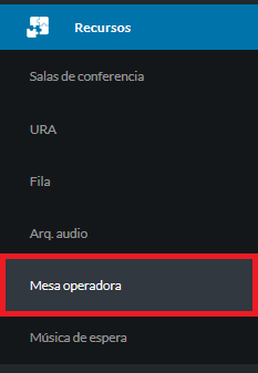 Mesa Operadora